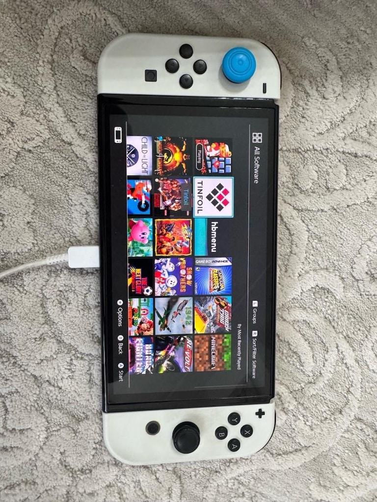Nintendo Switch oled Çiğli ve ekstralı - 8
