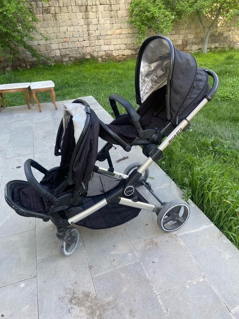 peg prego ikiz bebek arabası - 8