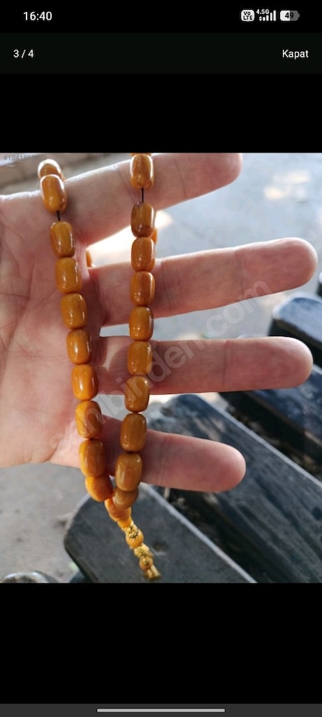 Orijinal Tespihler Kaplan gözü - 4