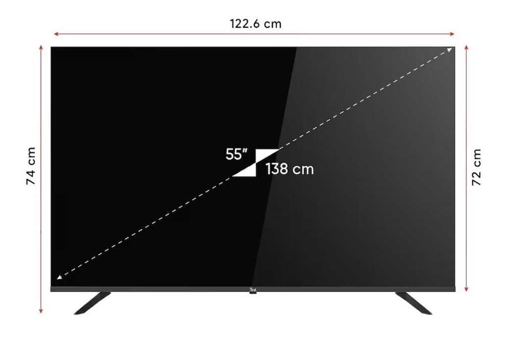 NEXT 55” 55GFSG8 UHD 4K GOOGLE TV YETKİLİ SERVİSTEN ÜCRETSİZ KURULUM