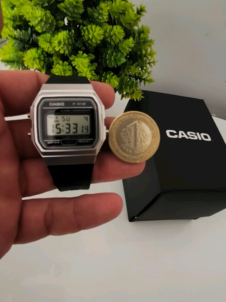 Orjinal Casio F-91W Erkek Saat - 4
