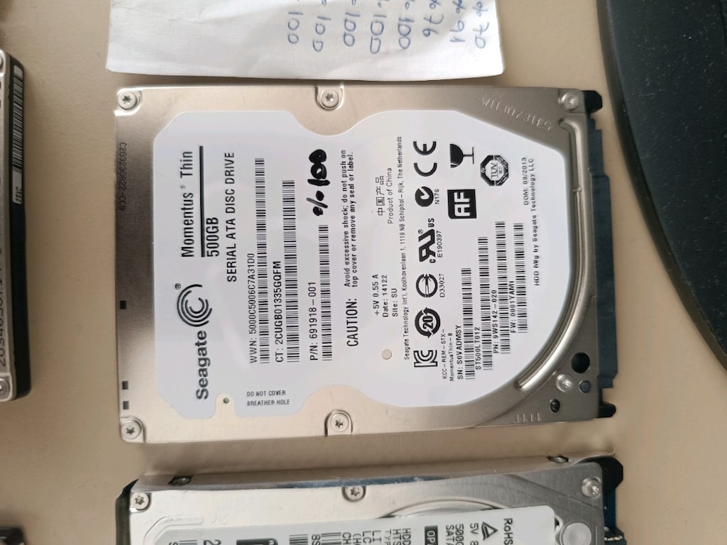 500 GB 8 adet 2,5" hdd - 4
