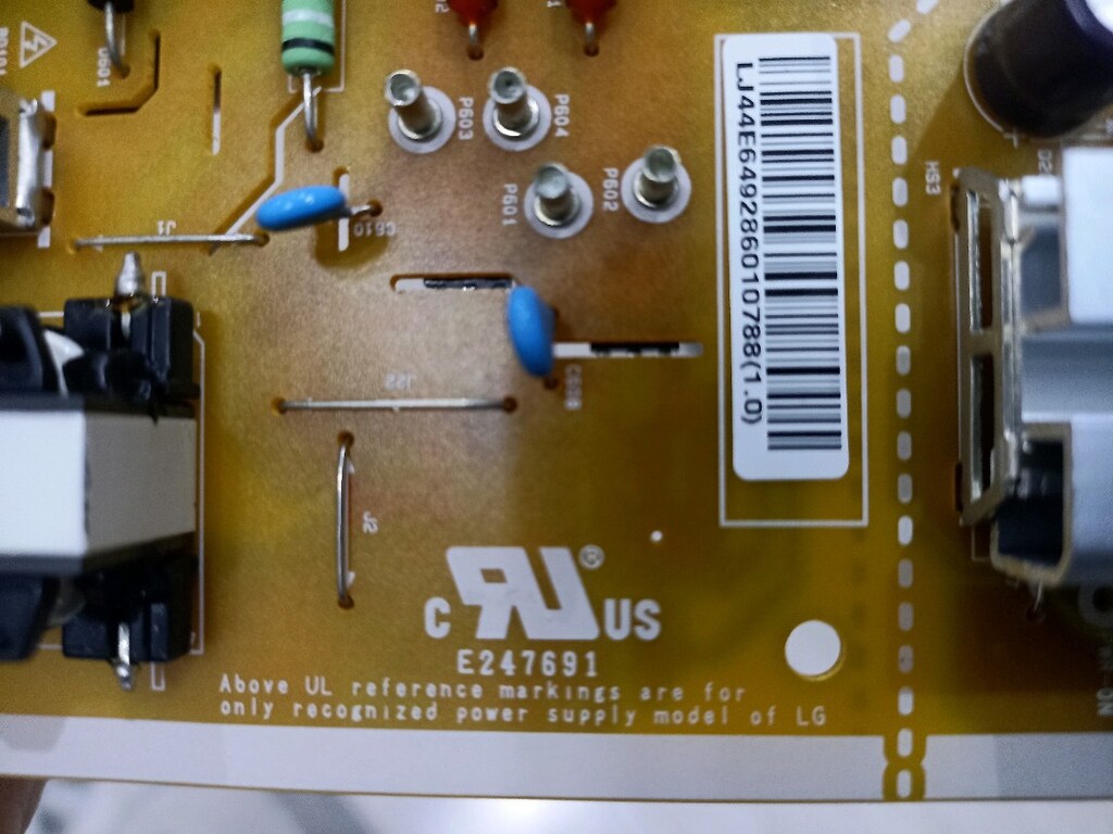 LG 43UK6950PLB güç power besleme kartı - 4