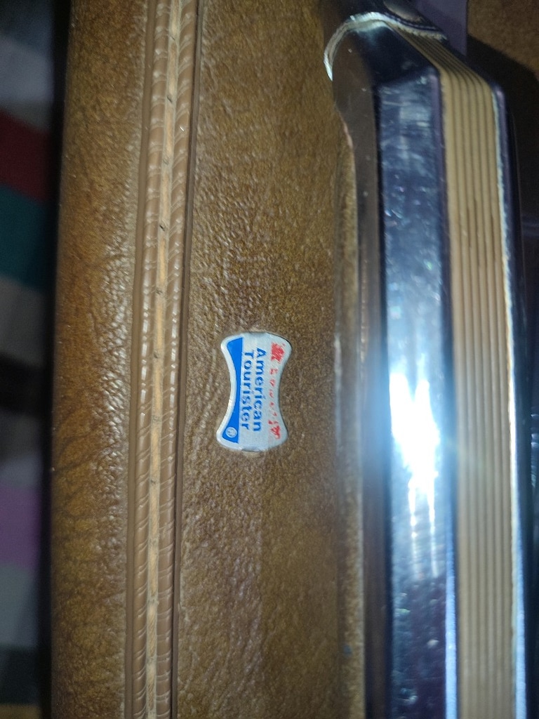Antika American Tourister Valiz / Çanta - İçi Dışı Tertemiz - 3
