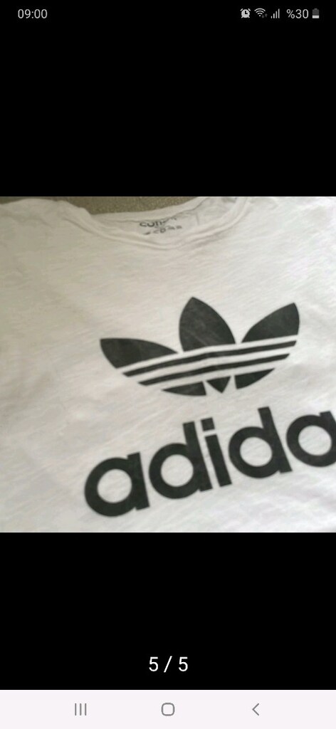 Adidas yazılı thisort - 5