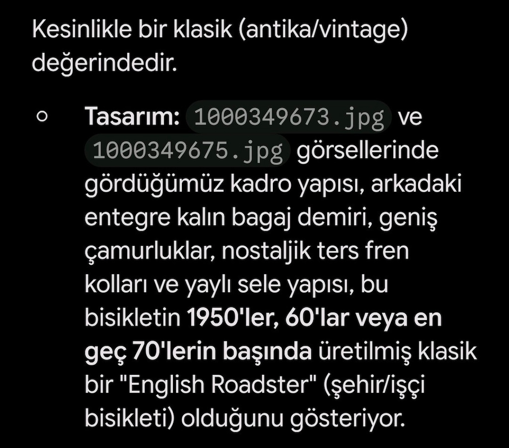 vintage/klasik İngiliz bisikleti - 7