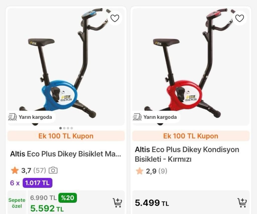 ALTİS ECO PLUS KONDİSYON BİSİKLETİ - 2