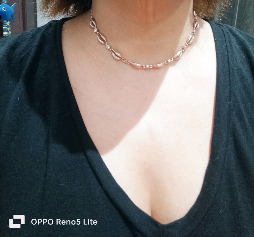 choker gümüş kolye