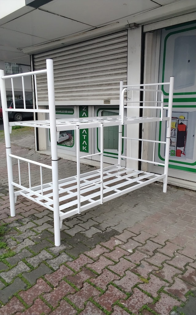 BEYAZ RENK 51 PROFİL METAL RANZA İKİ YATAKLI - 3