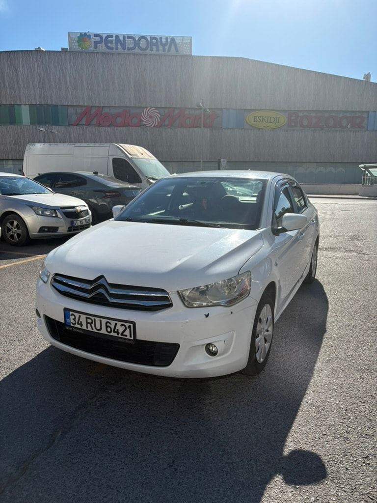 2016 Model Citroen C-elysee - aile arabası - yakıt cimrisi - 6