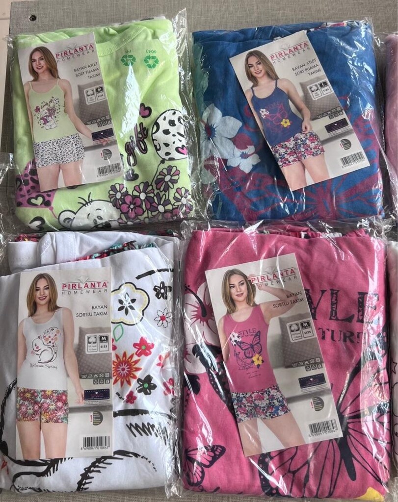 Atlet şort pijama Takım Toplu satış toplam 31 Adet - 2