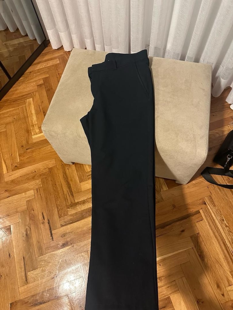 ZARA LACİVERT PANTOLON (42) - 4