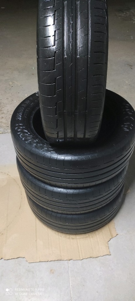 205/55/16 YAZLIK CONTİNENTAL 2021 ÜRETİM 4 ADET TOPLAM 2850 tl - 2