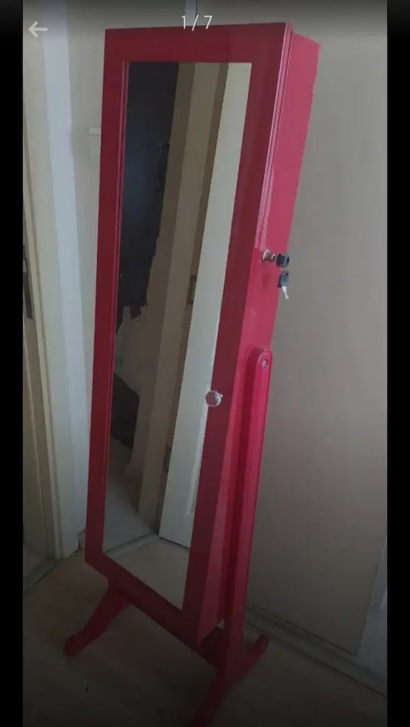Aynalı Takı Organizeri/Dolabı