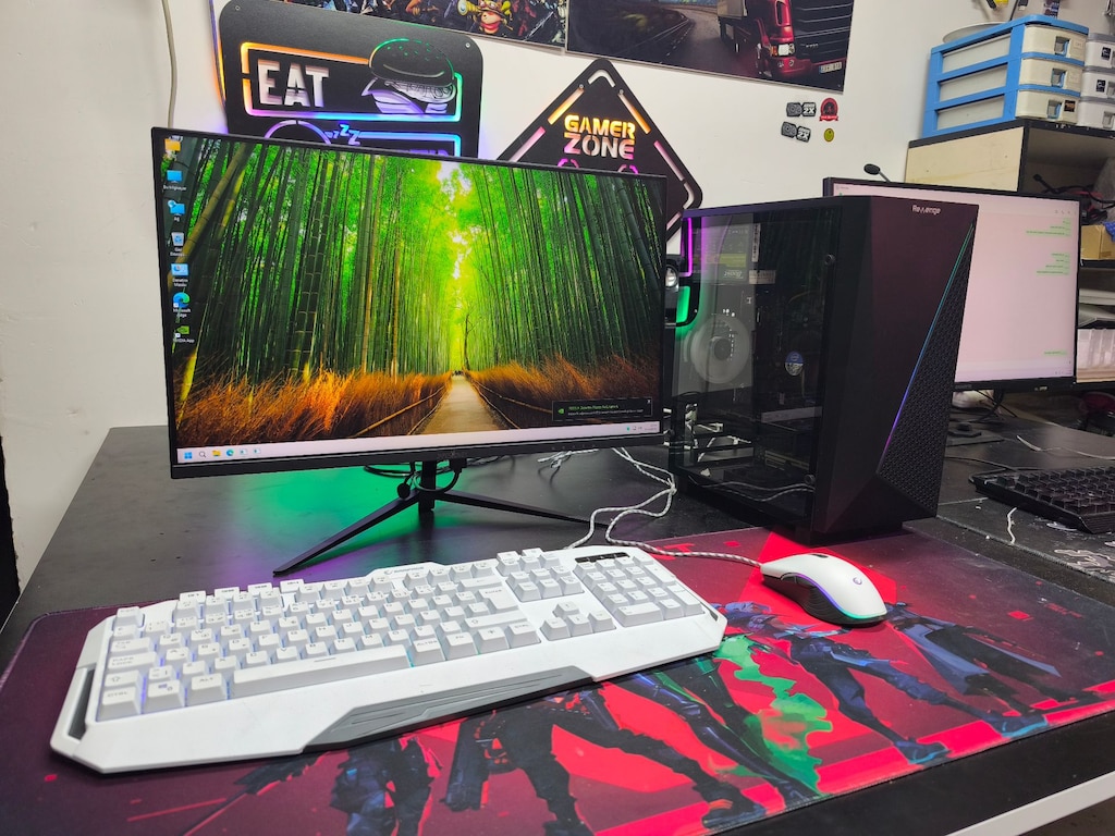 FULL TAKIM PC i5 3470-8GB-256GB SSD-GTX 1030 2GB-24 İNC 200 Hz Monitör - 8