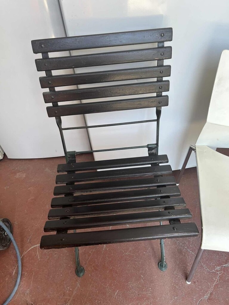 KLAS OFİS PENDİK METAL AYAKLI KATLANIR SANDALYE İKİNCİ EL