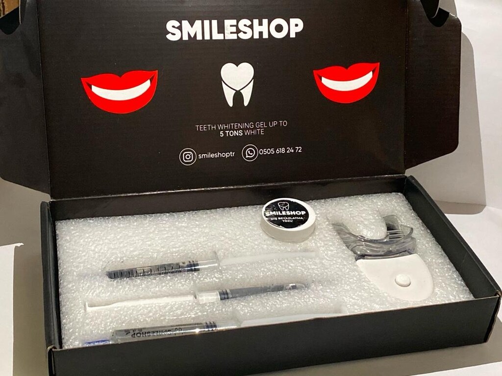 SMİLESHOP LED diş beyazlatma seti - sıfır - Tam Set! - 16