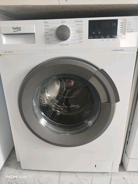 Temiz Kullanılmış 4.5 yıllık Çamaşır Makinesi