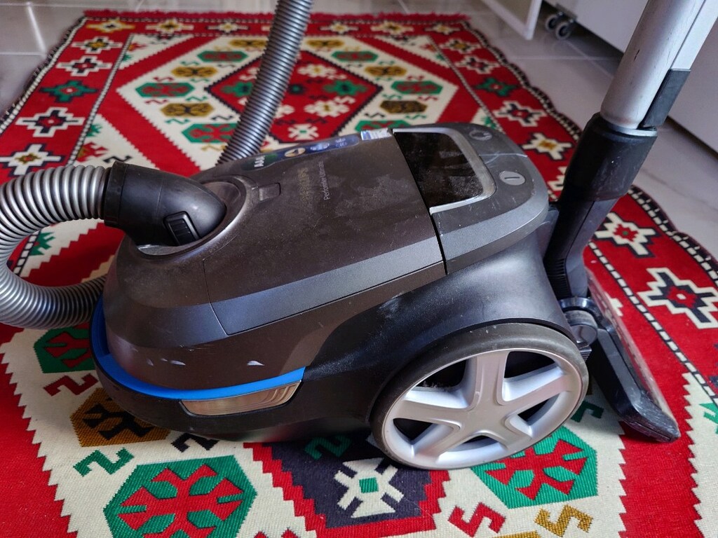 gri renkli Philips Performer Ultimate serisi toz torbalı elektrikli sü - 3