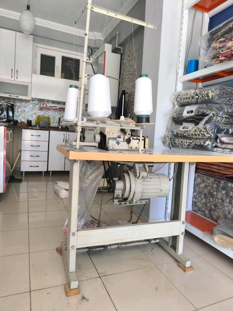 Sanayi tipi brother marka dikiş ve protex marka ovarlok makinası - 5