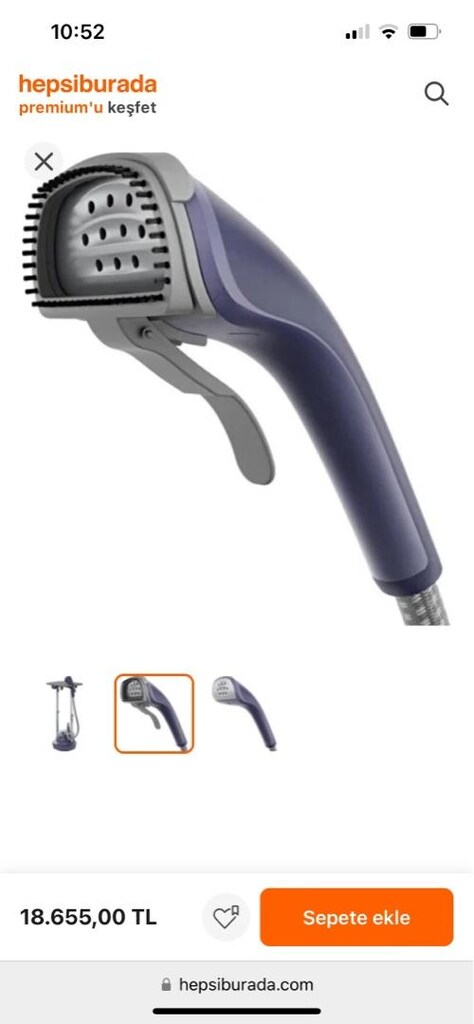 Electrolux buharlı ayaklı ütü - 10