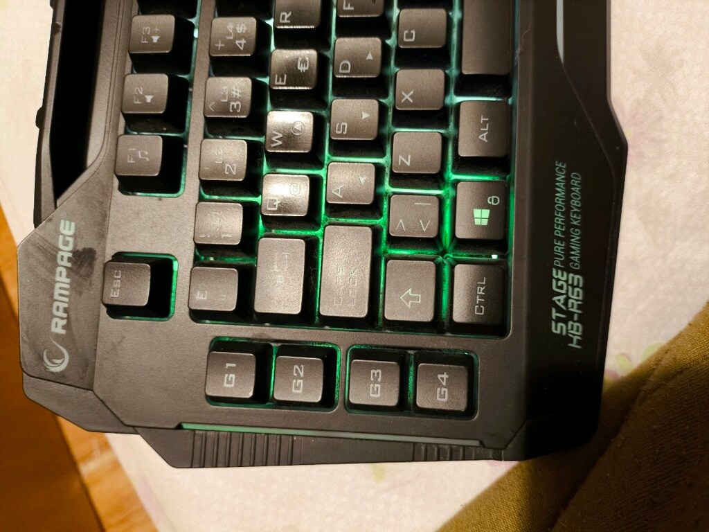 Rampage STAGE KB-R63 model oyuncu klavyesi - 4
