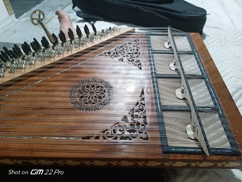 Mustafa sağlam yapımı profesyonel kanun enstrümanı - 2