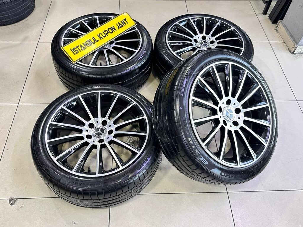 18 İNÇ SIFIR ! MAYBACH JANT LASTİK TAKIMI 1AYLIK 5x112 MERCEDES 2026 - 6