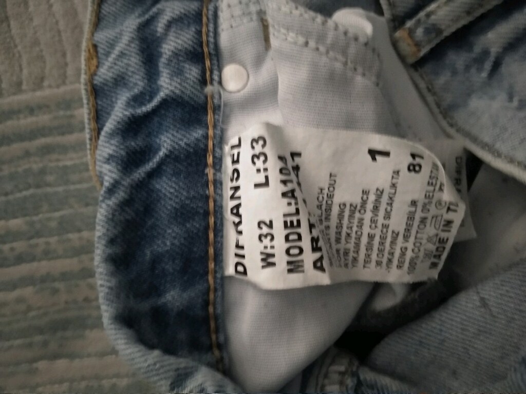 Yıldırım desenli baggy pantolon - 3