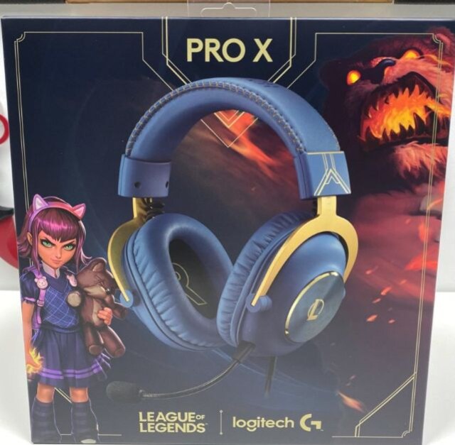 Logitech G Pro X LoL Serisi 7.1 Surround Mavi Gaming Kulaklık