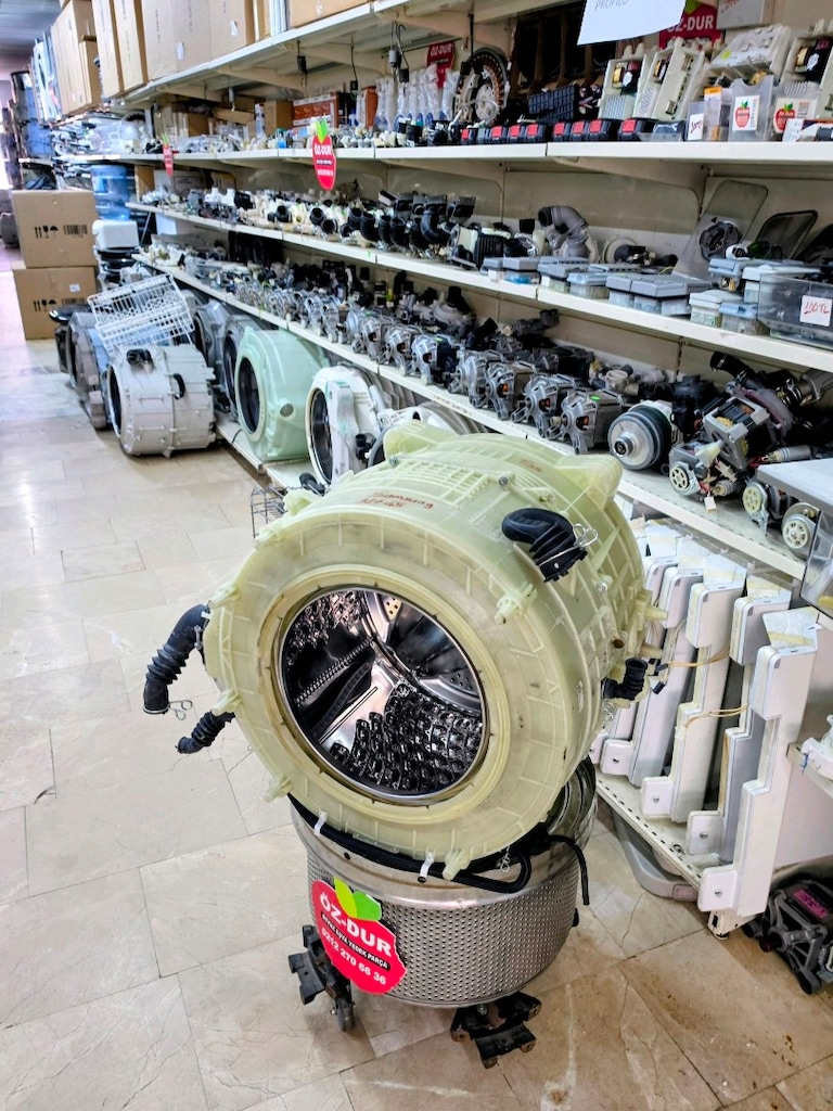 Samsung WW10T604DLN 10.5 KG Çamaşır Makinesi Komple Kazan Grubu (Oriji - 3