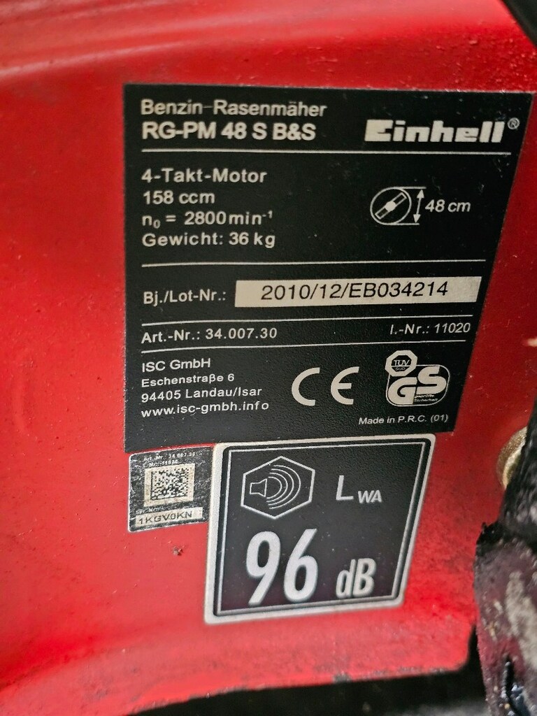 Einhell RG-PM 48S Benzinli Çim Biçme Makinesi - 7