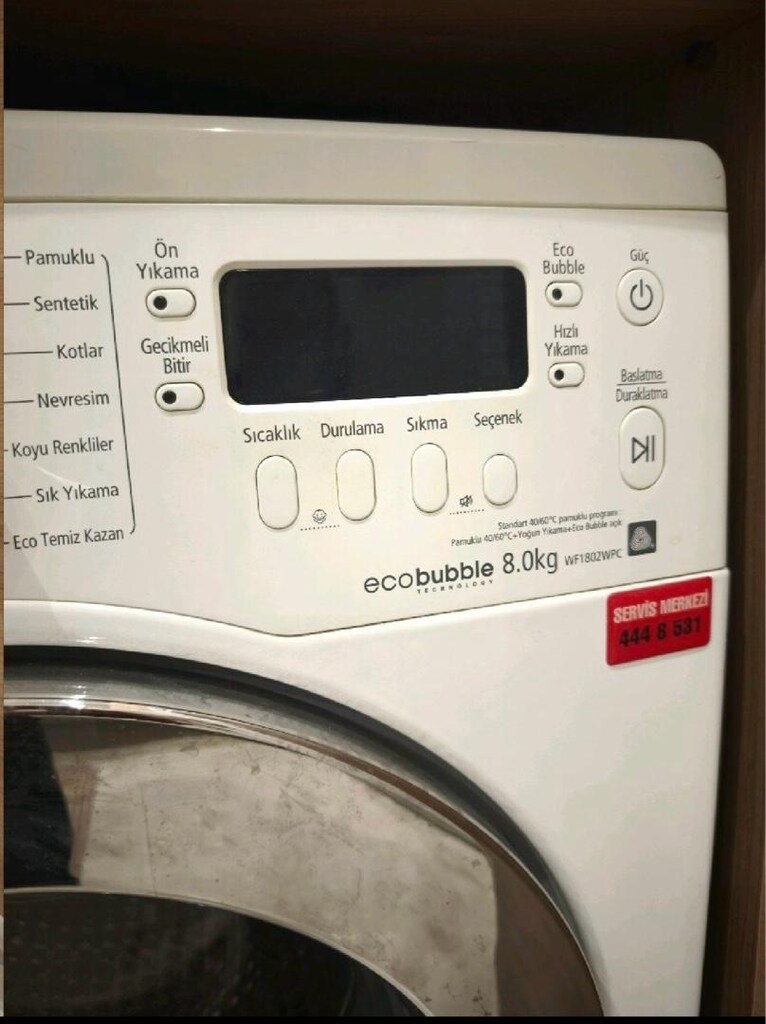 Samsung Eco Bubble WF180/WPC ÇAMAŞIR MAKİNESİ - 7