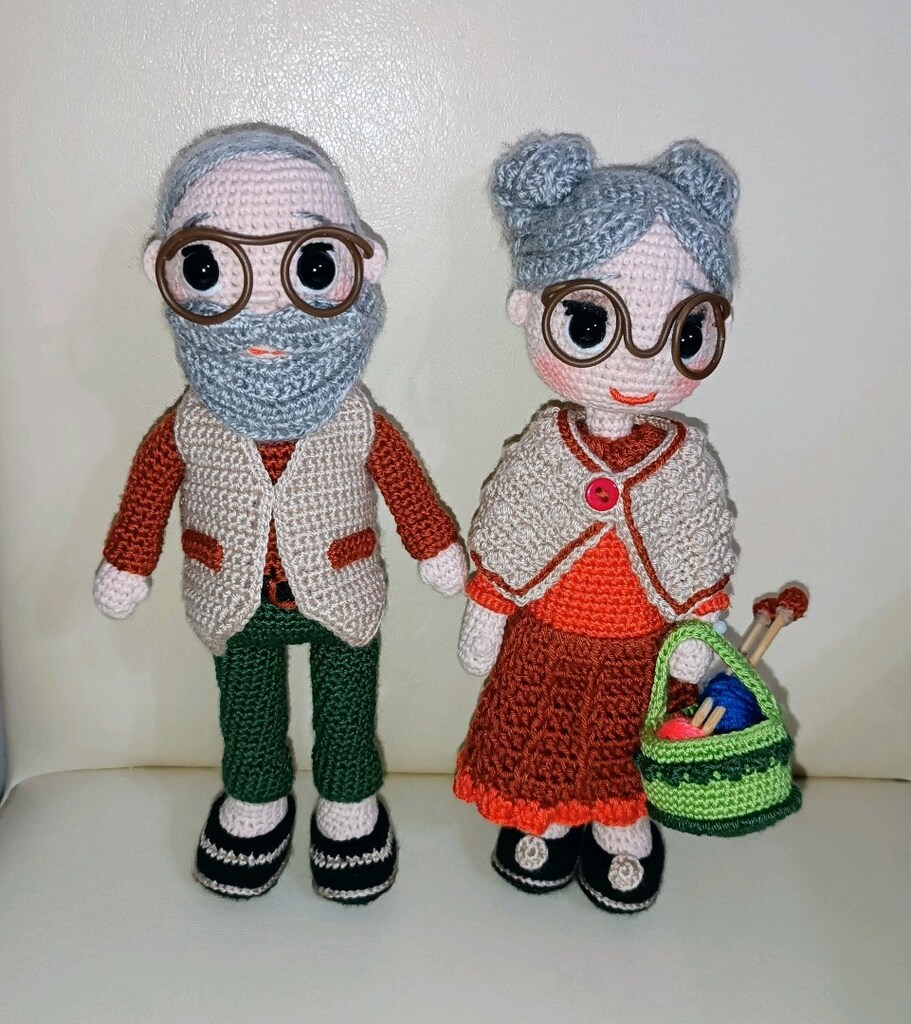 Amigurumi Dede ve Nine - 4