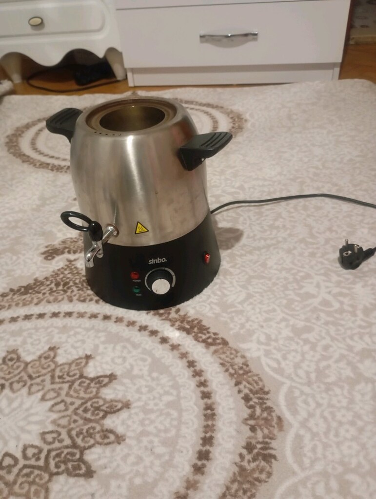 Yedek Parçalık / Arızalı Sinbo STM-5817 Elektrikli Semaver Gövdesi" - 3