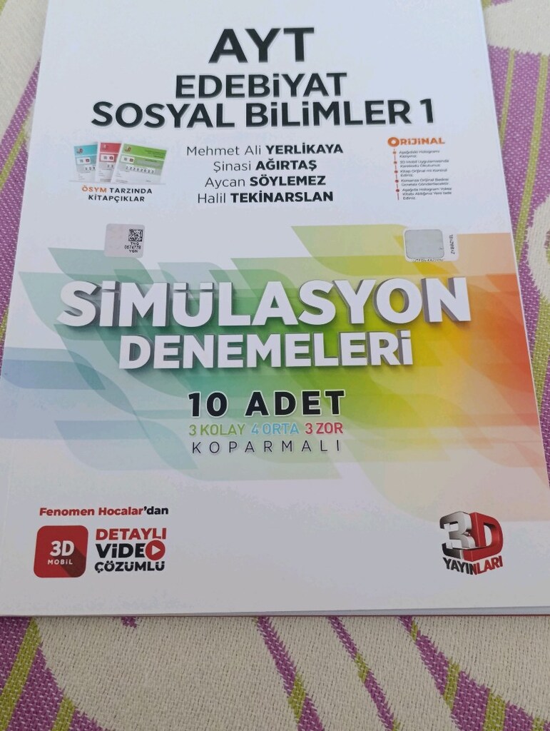 tyt ayt denemeleri - 3