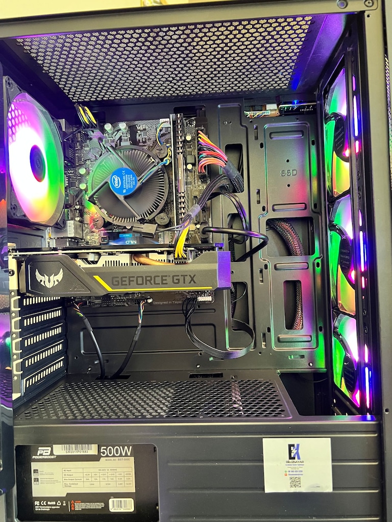 GTX 1650 FULL SİSTEM GARANTİLİ OYUNCU BİLGİSAYARİ - 10