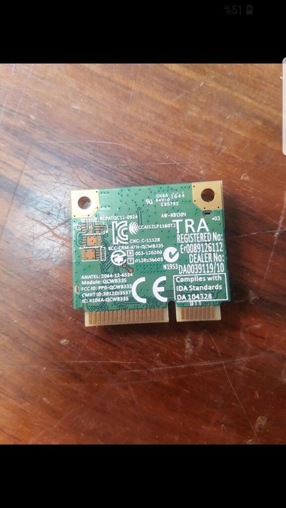 Asus E402S wifi kart - 2