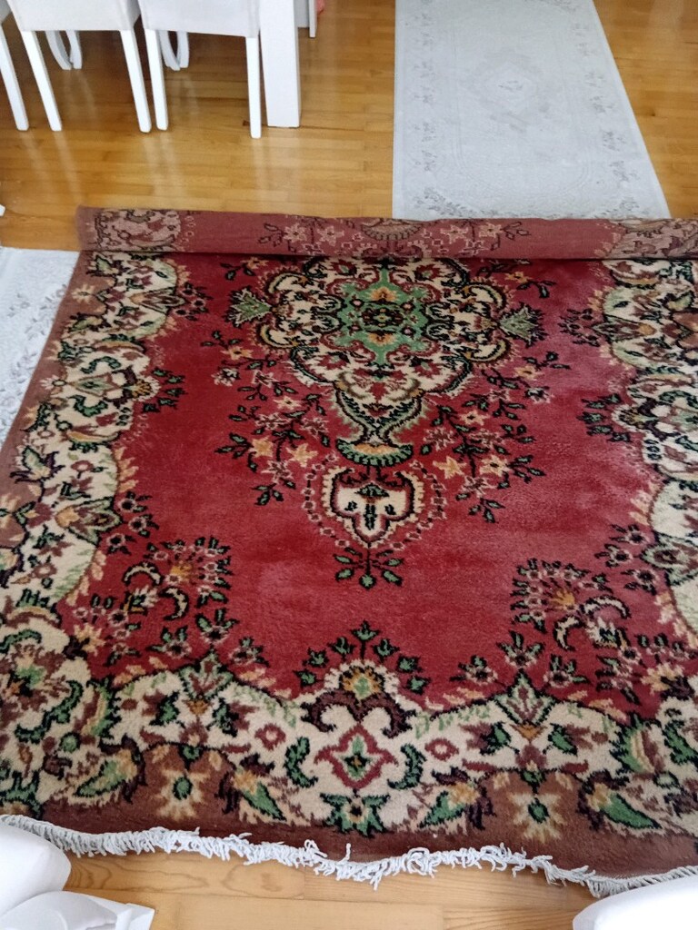 el dokunması ispata yün halı - 2