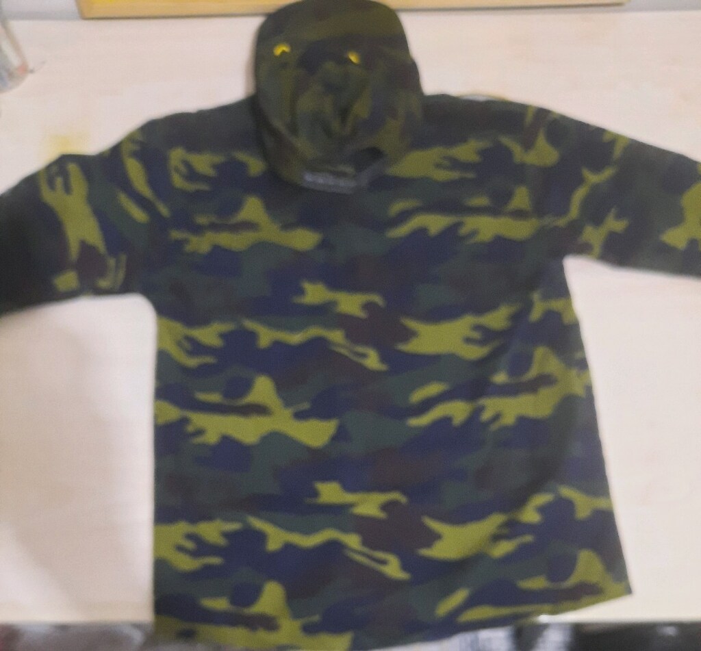 Erkek Çocuk Asker / Komando Kamuflaj Kostüm Takımı (10 Yaş / 3 Parça) - 2
