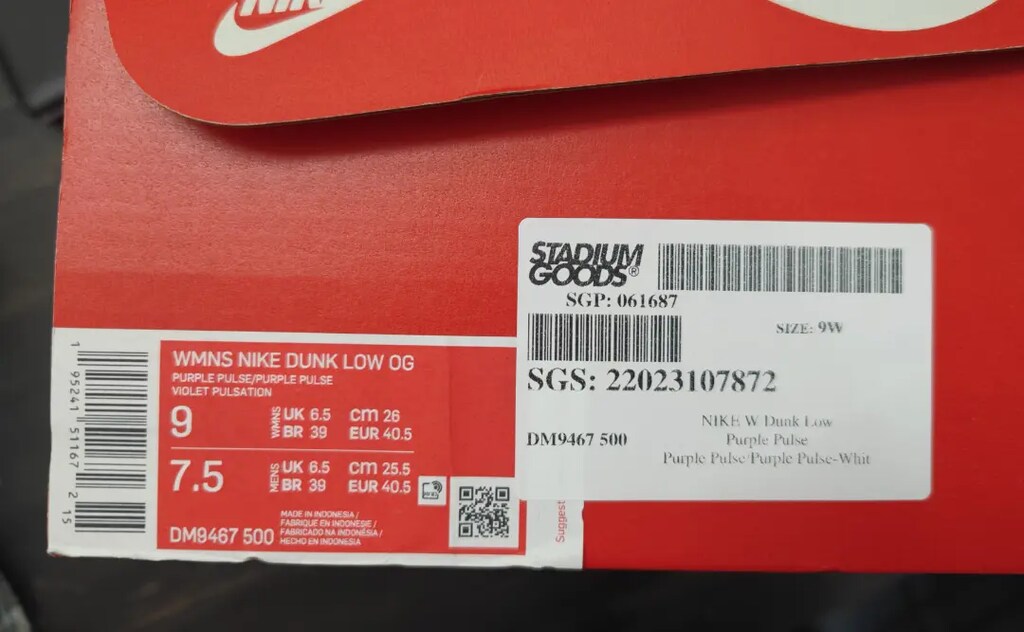 Nike Dunk Low Purple Pulse - DM9467-500 - 4