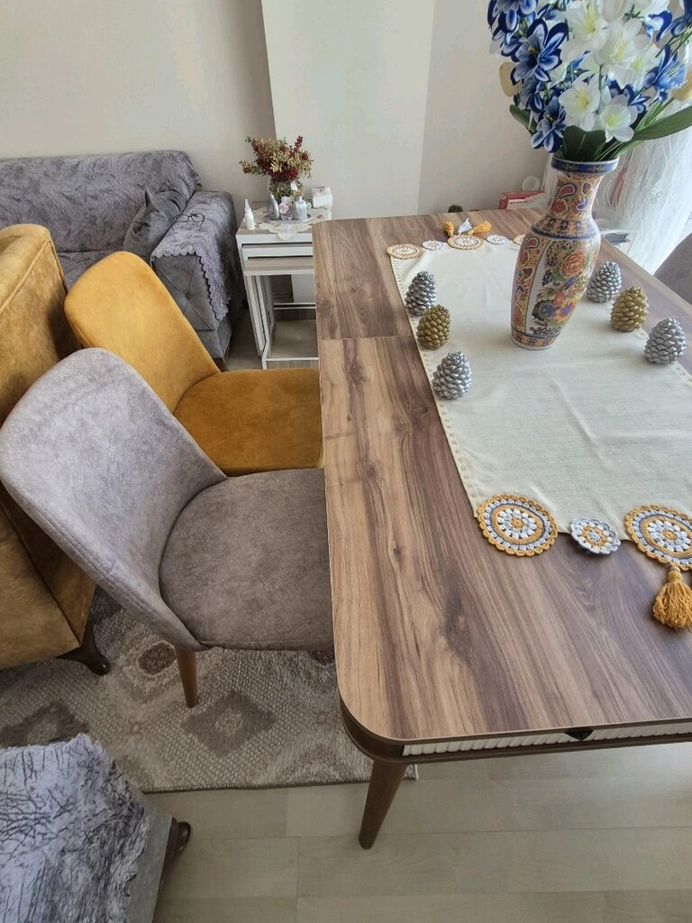 açılabilir yemek masası takımı - 2