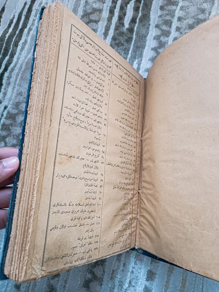 Tarihi Taberi Osmanlıca Kitap - 3
