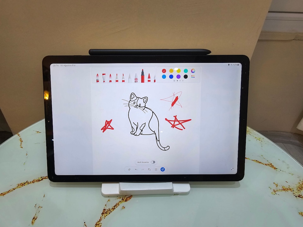 Samsung Galaxy Tab S6 Lite – S Pen Kalemli – Tertemiz - 8