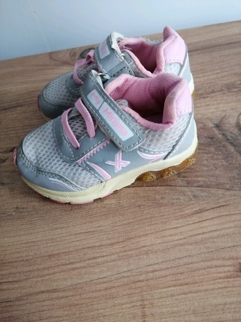 MYMİNİMA Kız Çocuk Gri/pembe Spor ayakkabı - 3