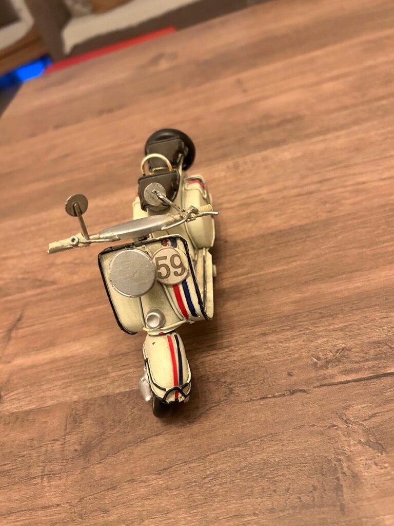 Retro Motor Süs Figür - 2