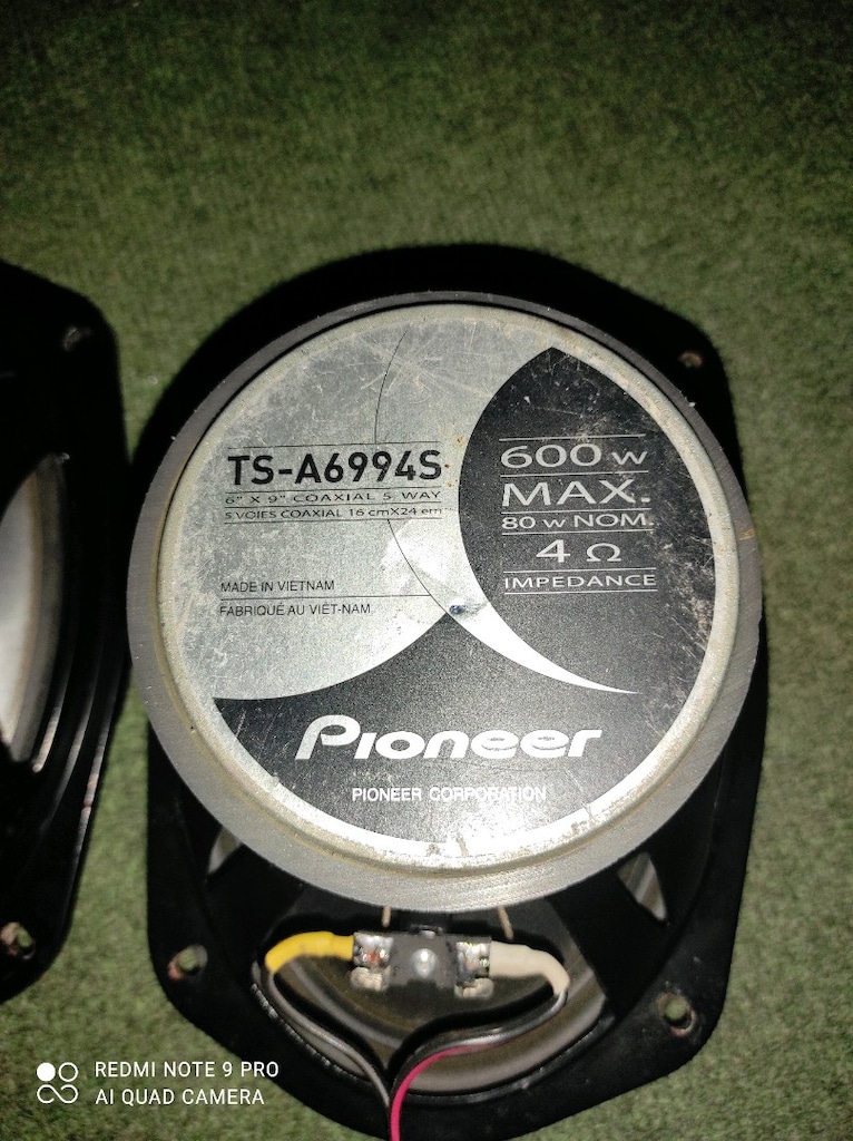 Pioneer Oval Orjinal Eski Seri 600w - 3