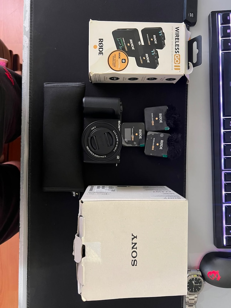 İLK GELEN ALIR - SONY ZV E10-M2 + RODE WIRELESS GO2+ 512GB SD KART - 6