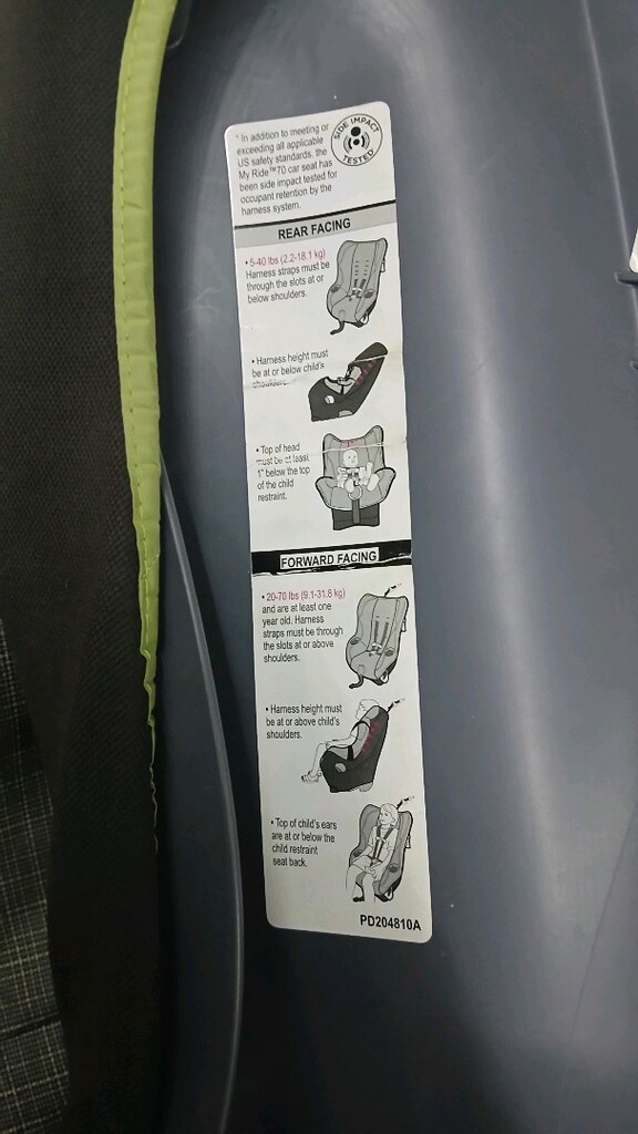 çocuk oto koltuğu(Graco My Ride 65) - 7