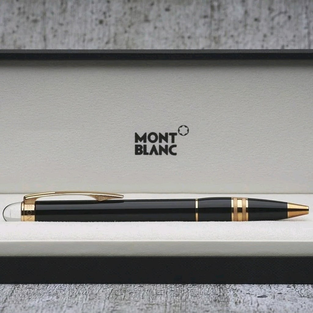 Montblanc StarWalker Red Gold-Plated Resin Tükenmez Kalem - 3
